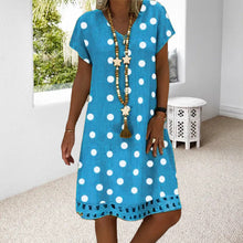 Last inn bildet i Galleri-visningsprogrammet, Uformelt prikkete kjole