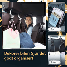 Last inn bildet i Galleri-visningsprogrammet, Multifunksjonelle kroker i baksetet