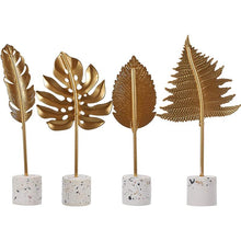 Last inn bildet i Galleri-visningsprogrammet, Golden Leaves Ornaments