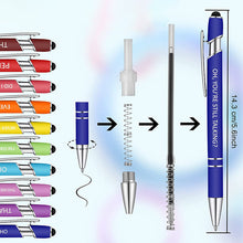 Last inn bildet i Galleri-visningsprogrammet, Morsomme kontorpenner (10 stk/ svart blekk)