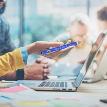 Last inn bildet i Galleri-visningsprogrammet, Morsomme kontorpenner (10 stk/ svart blekk)