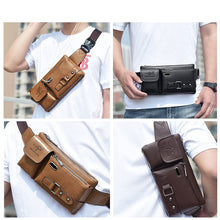 Last inn bildet i Galleri-visningsprogrammet, Menns pose med skulderreim, brystpose