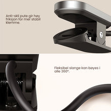 Last inn bildet i Galleri-visningsprogrammet, Bærbar USB oppladbar LED-berøringslampe med klype