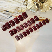 Last inn bildet i Galleri-visningsprogrammet, Mysterious Cat Eye Nail Patch with Jelly Gum, 24 pcs