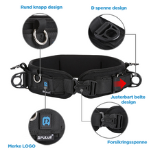 Last inn bildet i Galleri-visningsprogrammet, Fotografering Multifunksjonelt Midjebelte for Kameraer