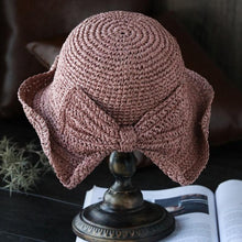Last inn bildet i Galleri-visningsprogrammet, Sommerhatt med randen og sløyfen