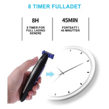 Last inn bildet i Galleri-visningsprogrammet, Elektrisk enbladet ansikts- og kroppsbarberhøvel