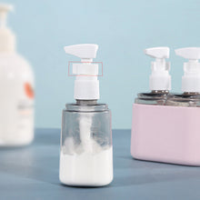 Last inn bildet i Galleri-visningsprogrammet, Bærbart reiseflaskesett med sjampodispenser