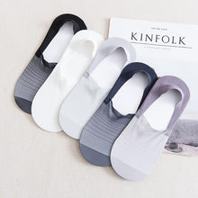 Last inn bildet i Galleri-visningsprogrammet, Invisible Ice Silk Boat sokker for menn