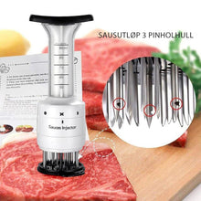 Last inn bildet i Galleri-visningsprogrammet, Marinade kjøttinjektor