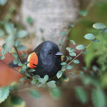 Last inn bildet i Galleri-visningsprogrammet, Fat Chirp Bird Wood Carving Ornament