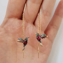 Last inn bildet i Galleri-visningsprogrammet, Elegante Hummingbird øredobber for kvinner