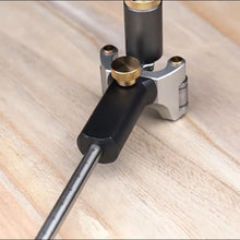 Last inn bildet i Galleri-visningsprogrammet, Lineær bue dobbeltfunksjonsmarkør for Trebearbeiding