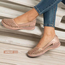 Last inn bildet i Galleri-visningsprogrammet, Woman Round-toe Hollow-out Breathable Flat Sandal