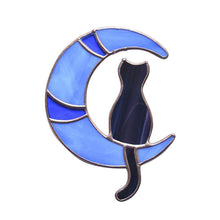 Last inn bildet i Galleri-visningsprogrammet, Måne katt anheng