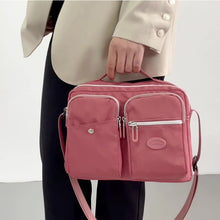 Last inn bildet i Galleri-visningsprogrammet, Lett skulderveske med flere lommer