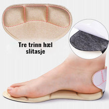 Last inn bildet i Galleri-visningsprogrammet, 2 i 1 myk massasje såler med hælpute