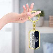 Last inn bildet i Galleri-visningsprogrammet, Keepsake for Granddaughter Keychain