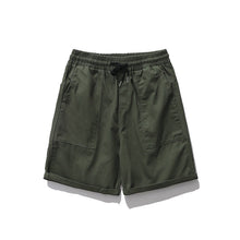 Last inn bildet i Galleri-visningsprogrammet, Lett bomulls cargo-shorts for menn