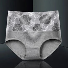 Last inn bildet i Galleri-visningsprogrammet, Høy midje bomullstruse med blomstermønster