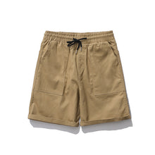 Last inn bildet i Galleri-visningsprogrammet, Lett bomulls cargo-shorts for menn