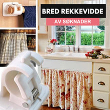 Last inn bildet i Galleri-visningsprogrammet, Spikerfrie justerbare stangbrakettholdere (2 stk)