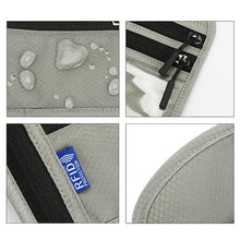 Last inn bildet i Galleri-visningsprogrammet, Reisehalspose med RFID-blokkering