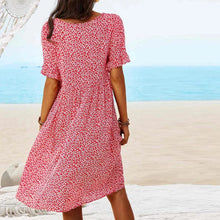 Last inn bildet i Galleri-visningsprogrammet, Kjole med trykk