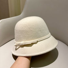 Last inn bildet i Galleri-visningsprogrammet, Fiskerlue i ull i tweed