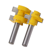 Last inn bildet i Galleri-visningsprogrammet, 45-graders geringsfreserbit (2 stk / sett)