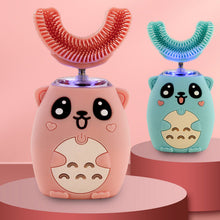 Last inn bildet i Galleri-visningsprogrammet, Elektrisk U-formet tannbørste for barn