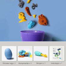 Last inn bildet i Galleri-visningsprogrammet, GJØR-DET-SELV-montert dinosaurleketøy