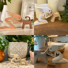 Last inn bildet i Galleri-visningsprogrammet, Pet Lover - Wood Sculpture Table Ornaments