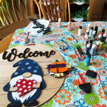 Last inn bildet i Galleri-visningsprogrammet, Velkomstdør dekorasjon anheng