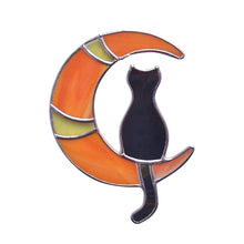 Last inn bildet i Galleri-visningsprogrammet, Måne katt anheng