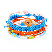 Last inn bildet i Galleri-visningsprogrammet, Voks tråd tusenfryd armbånd