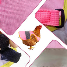 Last inn bildet i Galleri-visningsprogrammet, Justerbar kyllingsele Refleksvest for høne kjæledyr