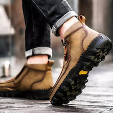 Last inn bildet i Galleri-visningsprogrammet, Men's high top side zip boots