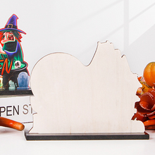 Last inn bildet i Galleri-visningsprogrammet, Halloween-tema Bordpynt i tre