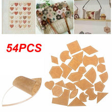 Last inn bildet i Galleri-visningsprogrammet, Teppes i lappeteknikk  mal sett