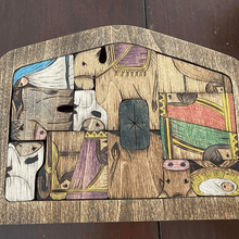 Last inn bildet i Galleri-visningsprogrammet, Jesus-puslespill i tre