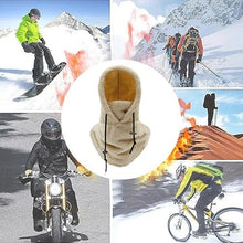 Last inn bildet i Galleri-visningsprogrammet, Skimaske med hette i sherpa