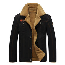 Last inn bildet i Galleri-visningsprogrammet, Overdimensjonert pluss fleece militærjakke