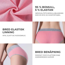 Last inn bildet i Galleri-visningsprogrammet, Nye Plus Size høy midjet bomullstruser