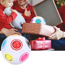 Last inn bildet i Galleri-visningsprogrammet, Magisk regnbue ball rubiks kube