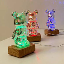 Last inn bildet i Galleri-visningsprogrammet, 3D Fireworks Bear Lights