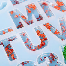 Last inn bildet i Galleri-visningsprogrammet, Gjør-det-selv alfanumerisk krystall-epoksyform