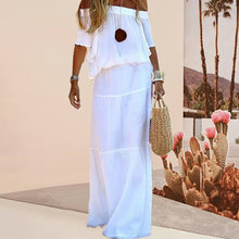 Last inn bildet i Galleri-visningsprogrammet, Kortermet maxikjole