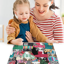 Last inn bildet i Galleri-visningsprogrammet, Wintry Cats 500 brikker puslespill