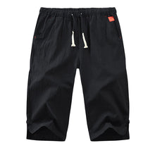 Last inn bildet i Galleri-visningsprogrammet, Uformelle ensfargede sommer bukser for menn